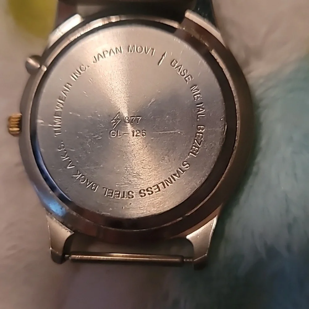 Timber Creek Mens Watch With LunaLite‎ Pushbutton Indiglo Type Light